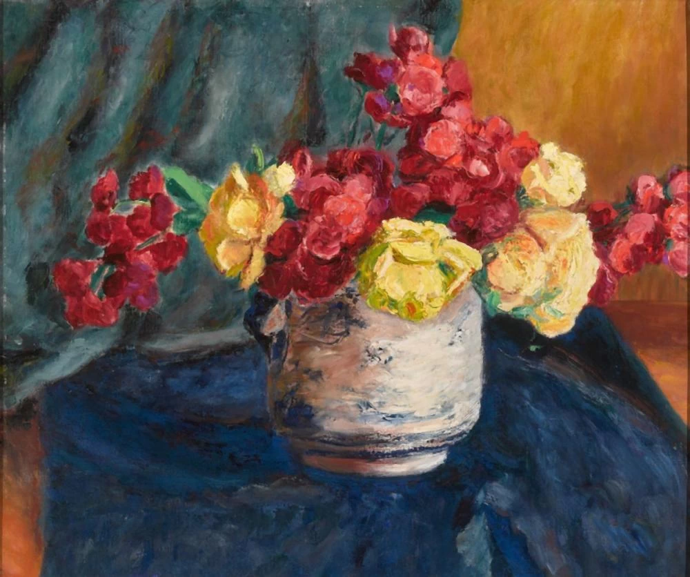 Natura morta con vaso di fiori